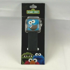 SESAME STREET Watch (Cookie Monster) with original tin box NEW - Picture 1 of 4