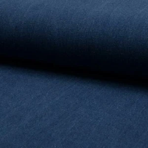 284ml Lavato Denim Tessuto Stoffa - Blu - Foto 1 di 1