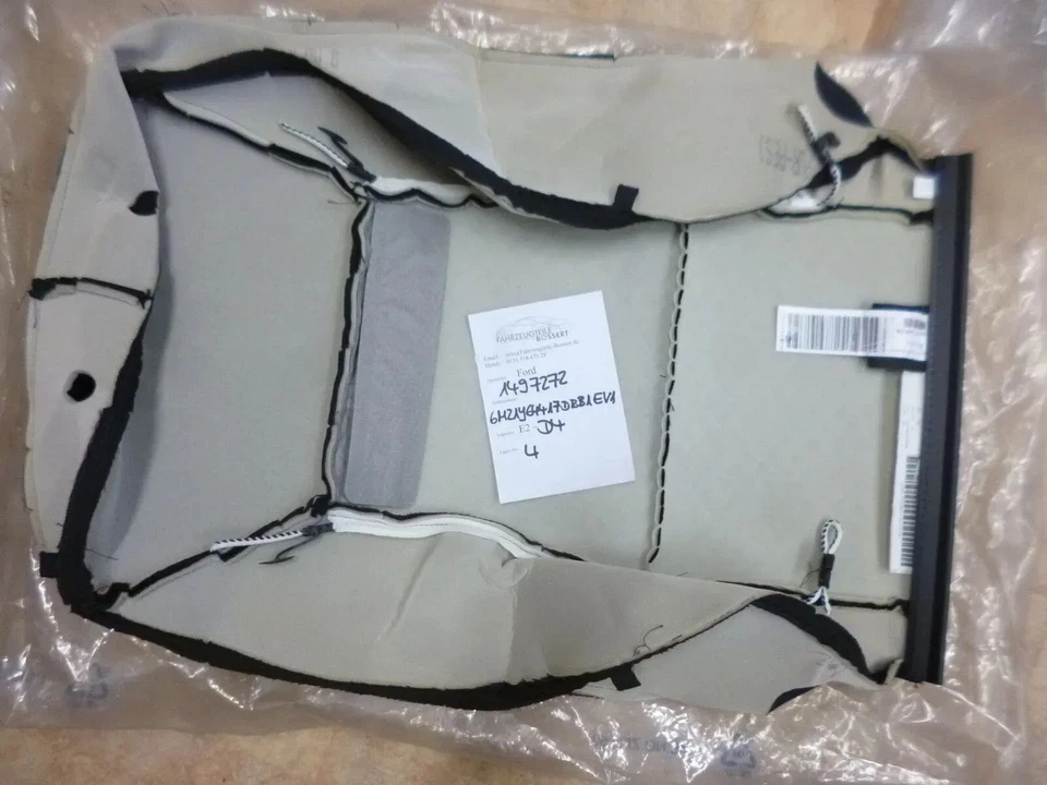 Ford S-Max Galaxy Lehnenbezug Sitz vorne Bezug 1497272 6M21Y64417DRB cover seat - Bild 1 von 1