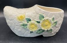 Vintage Rubens Original Ceramic Dutch Clog Shoe Flowers Planter Japan 1963