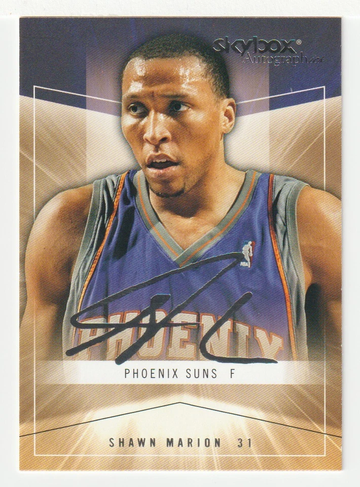 Shawn Marion - Phoenix (NBA Basketball) 2004-05 Skybox Autographics # 15 Mint - Image 1 of 1