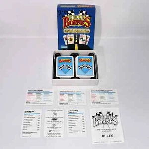 Vintage Mille Bornes Classic Auto Race Card Game 1998 Travel Strategy Parker Bro - Picture 1 of 4