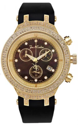 JJM78 Joe Rodeo Genuine Natural 2.25 Carats Diamond Watch for Men - Image 1 of 3
