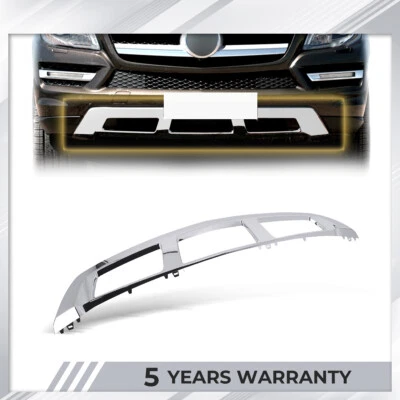 Almohadilla de paso moldeada de barra frontal para parachoques para Mercedes Benz GL350 GL450 GL550 Foto 1 de 4