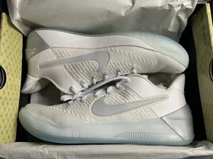 Nike Kobe A.D. AD WHITE CHROME 2017 BRAND NEW CONDITION WITH BOX 852425 SZ 11.5 - Picture 1 of 7