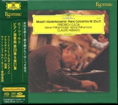 ESOTERIC SACD ESSG-90182 Mozart Concerto for Piano & Orch No. 20&21 Gulda VPO FS - Imagem 1 de 2