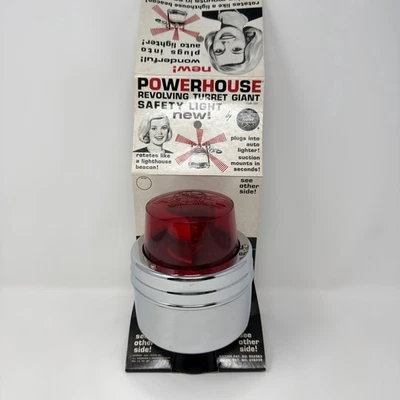 Fedtro гигантский вращающийся башенный предохранительный фонарь красный маяк винтажный ретро присоска - Изображение 1 из 4