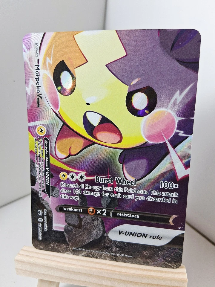 Morpeko V-Union SWSH289 SWSH: Sword & Shield Promo Cards Holo - Image 1 of 4