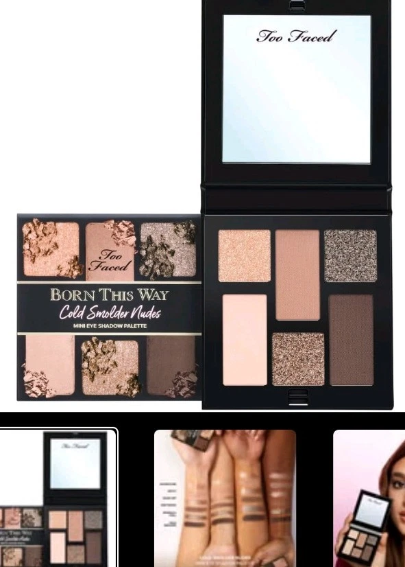Two Faced Born This Way Cold Smoulder Nudes Eyeshadow Palette - Image 1 of 1