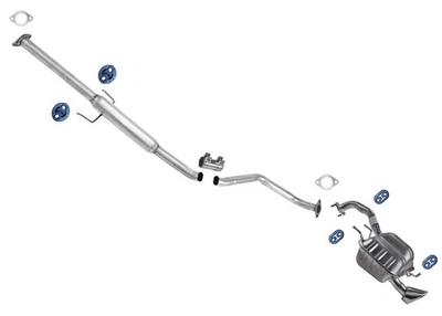 For KIA Spectra5 2007-2009 California Emiss Resonator Pipe Muffler Exhaust Sys - Image 1 of 4