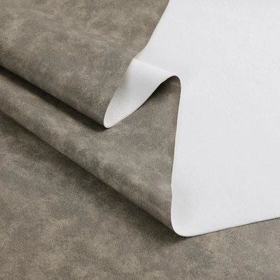 1.3mm Thick Faux Leather Fabric Pre-Cut Vintage Synthetic Upholstery Pleather - Image 1 of 4