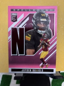 Panini Donruss Elite 2025 - hechizado Jayden Daniels #10 rosa - Imagen 1 de 4