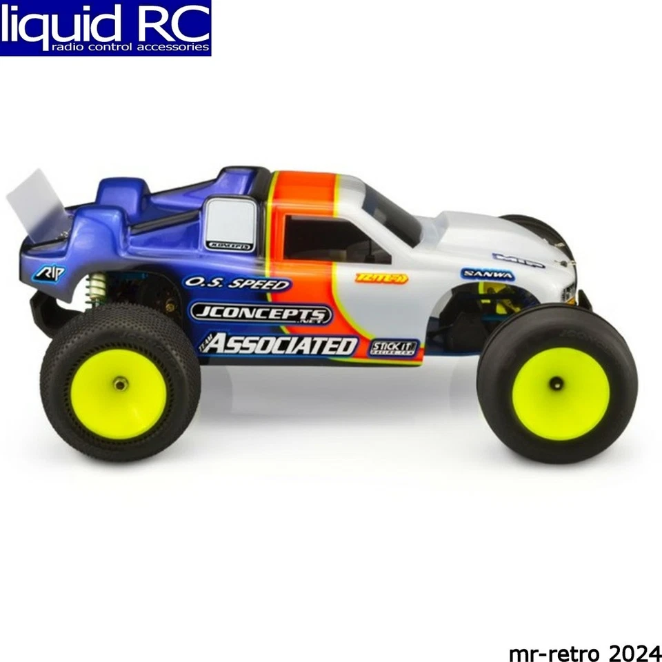 JConcepts 0408-1634 CLEAR Gas Truck II 96 Body Wide: Associated RC10GT - Image 1 of 1