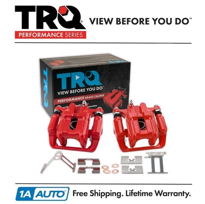 Juego de pinzas de freno traseras TRQ para 01-03 Acura CL 99-08 TL 03-11 Honda Element Foto 1 de 4