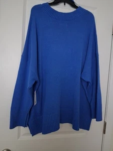 Übergröße Sonoma For Life Damen Pullover 3 XL schöne blaue Farbe Neu mit Etikett - Bild 1 von 4