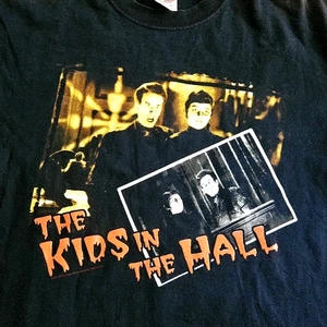 Vintage Y2K Kids In The Hall Here To Serve You Satan Comedy TV Show T Shirt L XL - Picture 1 of 9