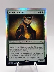 Earl of Squirrel 108/216 Foil Lanzamiento Promo Inestable UST MTG LP - Imagen 1 de 2