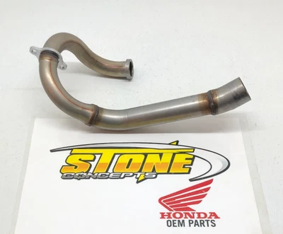 Nuevo tubo de cabezal de escape genuino OEM Honda 2025 2026 CRF250R CRF250RX 25 26 Foto 1 de 4