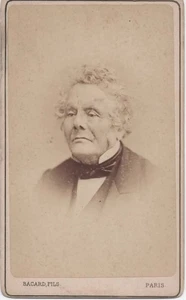 Photo CDV Adolphe CRÉMIEUX (1796-1880), Avocat, par BACARD Fils. - Picture 1 of 2