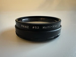 Prinz Multi-Star Cross Screen 52mm lens Filter 4 Star Rotating - Picture 1 of 5