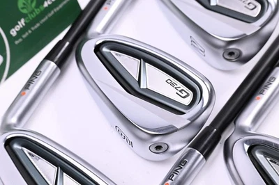 Ping G730 Irons / 8-PW+UW+50°+56° / Orange Dot / Senior Flex Ping Alta CB Black - Image 1 of 4