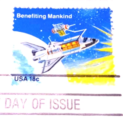 Space Achievement - Shuttle Launching a Satellite - Gold Replicas - SEE BELOW! - Image 1 of 4