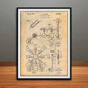1940 Tinkertoys Construction Set Patent Print Art Drawing Poster - Picture 1 of 5