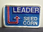 Vintage Leader Seed Corn Patch Uniform Agriculture Advertising Logo Embroidered