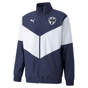 Puma Monterrey 2022 Prematch Jacket - Navy Blue / White - Picture 1 of 6