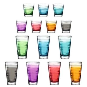 Leonardo VARIO Struttura farbiger Verlauf Trinkglas Saft Wasser Longdrink Set - Bild 1 von 39