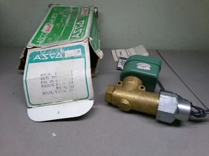 ASCO 8266C1 MAGNETVENTIL 3/8" ROHR, 1/8" BLENDE 120VAC - Bild 1 von 8