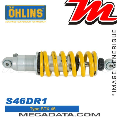 Amortisseur Ohlins BMW R 1150 R ROCKSTER (2006) BM 349DR MK7 (S46DR1) - Imagem 1 de 4