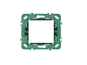 VIMAR 14602 SUPPORTO 2 MODUL1 + GRIFFE INTERASSE 71 mm SERIE PLANA - Foto 1 di 1