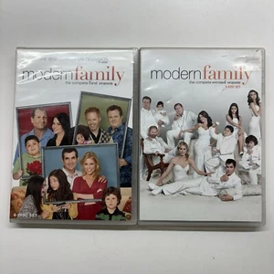 Modern Family the Complete 1 one and 2 two Seasons TV Series DVD Bundle Wide - Picture 1 of 9