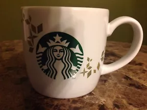 Taza de café Starbucks Holiday Collection 2013 14 onzas taza de té Navidad blanca - Imagen 1 de 12