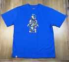 LEGO X Target Lego Mann Figur T-Shirt Erwachsene Größe Medium Blau Kurzarm