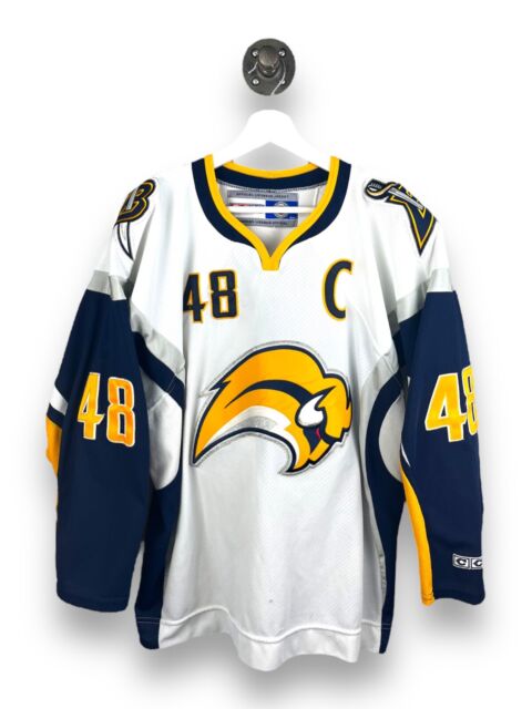 DANIEL BRIERE Autographed Buffalo Sabres CCM Hockey Jersey *Size Medium* -  NHL Auctions
