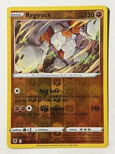 Regirock 075/189 Reverse Holo Rare Astral Radiance Pokemon - Picture 1 of 12