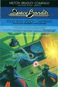 TI-99/4A SPACE BANDITS PHM 3149 MBX SPEECH ON 5.25 FLOPPY DISK WITH MANUAL COPY - Bild 1 von 1