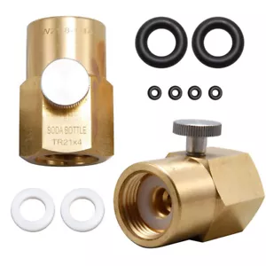 Umfüll Adapter aus grossen CO₂ Flaschen 425g Zylinder für Sodastream-Soda Club - Bild 1 von 5