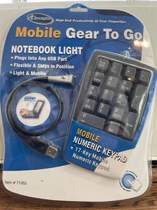 Vintage Mobile Numeric Keypad Corded Wired USB Mobility IConcepts- Brand New! - Picture 1 of 6