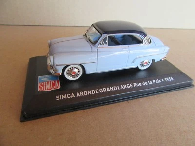 961G IXO Altaya Simca Aronde 1956 Grand Large Rue De La Paix 1:43 - Immagine 1 di 4