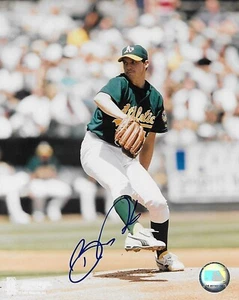 Barry Zito Oakland A's signed baseball 8x10 photo COA.... - Picture 1 of 1