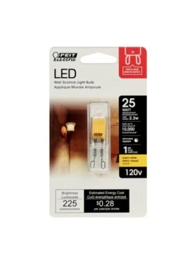FEIT Electric 2 watts Wedge LED Bulb 160 lumens SOFT WHITE 20 Watt  Decorative - Image 1 of 2