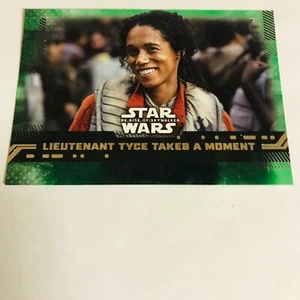 Tarjeta paralela verde 2019 Topps Star Wars The Rise of Skywalker #99 Tyce - Imagen 1 de 2