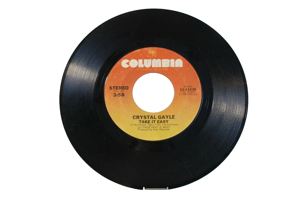 45 ЗАПИСЬ - КРИСТАЛЛ ГЕЙЛ - ПРИНЯТЬ ЕГО ЛЕГКО          - Изображение 1 из 1