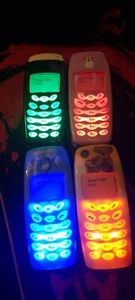 Nokia 3410-Unloked.Superb Custom Color Orange Green Red Blue Unique Mobile Phone - Afbeelding 1 van 8