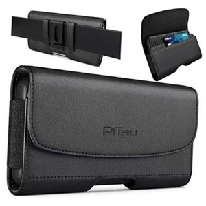 Holster for Galaxy S24+ Plus 5G S23+ S22+ S21+ S20+ S10+ S9+ S8+ Medium Black - Picture 1 of 7