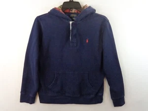 Polo Ralph Lauren Hoodie Jungen L (14-16) dunkelblau Langarm Pullover - Bild 1 von 11