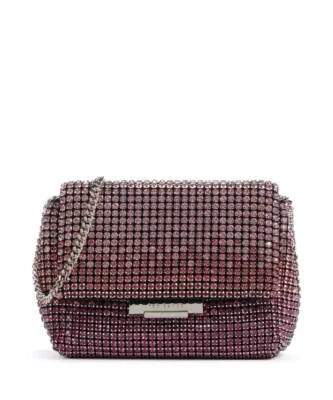 Mini Bolso Bandolera Ted Baker Rosa Brillo Cristal Foto 1 de 4